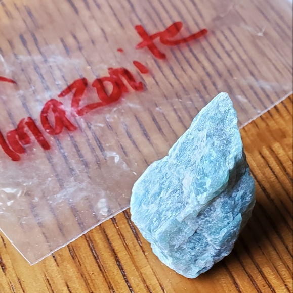 #2 Raw Amazonite Crystal - Picture 2 of 9